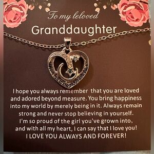 Granddaughter necklace